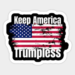 Keep America Trumpless ny -Trump Sticker